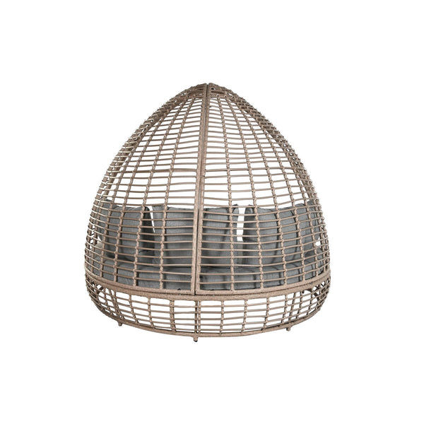 Gartenbank Home ESPRIT Dunkelgrau 198 x 168 x 168 cm