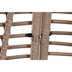 Gartenbank Home ESPRIT Dunkelgrau 198 x 168 x 168 cm