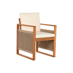 Tisch-Set mit Stühlen Home ESPRIT Braun 230 x 100 x 75 cm