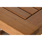 Tisch-Set mit Stühlen Home ESPRIT Braun 230 x 100 x 75 cm