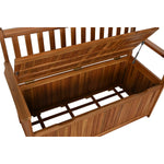 Bank Home ESPRIT Braun Akazienholz natürlich 120 x 60 x 87 cm