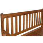 Bank Home ESPRIT Braun Akazienholz natürlich 120 x 60 x 87 cm