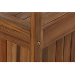 Bank Home ESPRIT Braun Akazienholz natürlich 120 x 60 x 87 cm