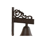 Glocke Home ESPRIT Braun Schwarz Schnur Eisen 14,5 x 7,5 x 18,5 cm