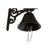 Glocke Home ESPRIT Braun Schwarz Eisen 16 x 10 x 17 cm