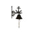 Glocke Home ESPRIT Braun Schwarz Eisen 16 x 10 x 17 cm