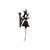 Glocke Home ESPRIT Braun Schwarz Eisen 16,5 x 10 x 21 cm