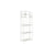 Regal Home ESPRIT Weiß Metall 4 Regale 61 x 29 x 163,5 cm