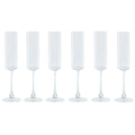 Champagnerglas Home ESPRIT Durchsichtig Kristall 160 ml (6 Stück)