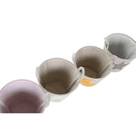 Dekorativer Korb Home ESPRIT Bunt 36 x 36 x 40 cm (4 Stück)