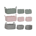 Korb-Set Home ESPRIT Schnur 32 x 25 x 15 cm