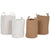 Korb-Set Home ESPRIT Weiß Beige Schnur 30 x 30 x 43 cm 2 Stücke (2 Stück)
