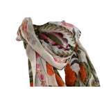 Halstuch Home ESPRIT Beige Bunt Koralle (3 Stück)