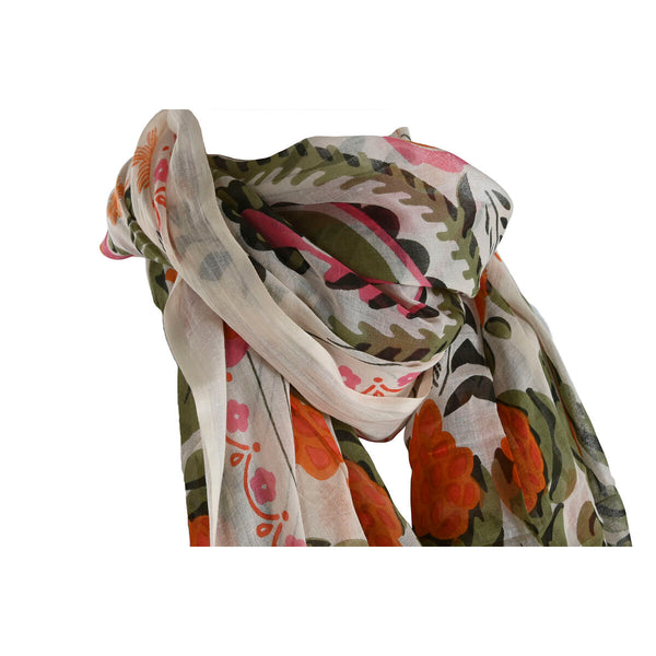 Halstuch Home ESPRIT Beige Bunt Koralle (3 Stück)