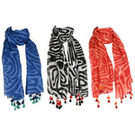 Halstuch Home ESPRIT Beige Bunt Koralle (3 Stück)