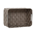 Korb-Set Home ESPRIT grün Grau Creme Metall Polypropylen 38 x 28 x 17 cm 3 Stücke (3 Stück)