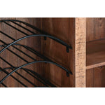 Barmöbel Home ESPRIT Schwarz natürlich 145 x 53 x 100 cm