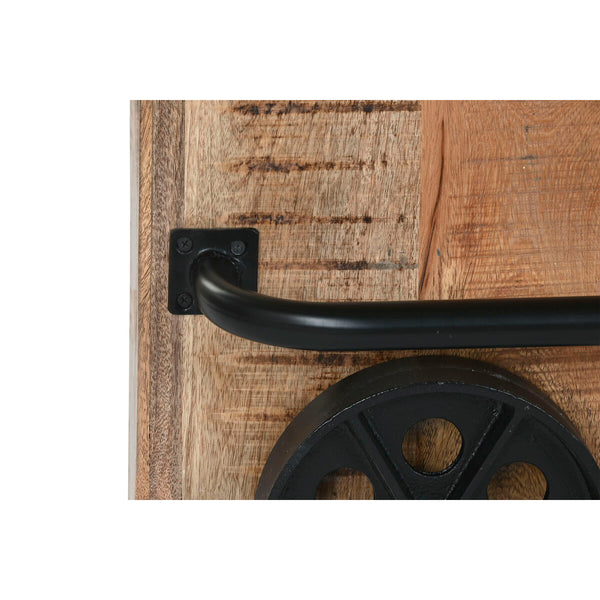 Barmöbel Home ESPRIT Schwarz natürlich 145 x 53 x 100 cm