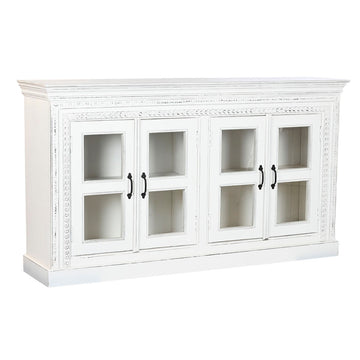 Anrichte Home ESPRIT Weiß Kristall Mango-Holz 180 x 40 x 100 cm