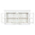 Anrichte Home ESPRIT Weiß Kristall Mango-Holz 180 x 40 x 100 cm