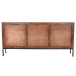 Anrichte Home ESPRIT Weiß Metall Mango-Holz 180 x 40 x 85 cm
