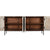 Anrichte Home ESPRIT Weiß Metall Mango-Holz 180 x 40 x 85 cm