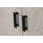 Anrichte Home ESPRIT Weiß Metall Mango-Holz 180 x 40 x 85 cm