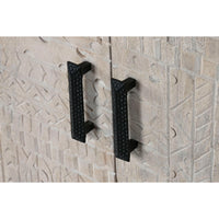 Anrichte Home ESPRIT Weiß Metall Mango-Holz 180 x 40 x 85 cm