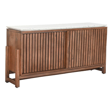 Anrichte Home ESPRIT Akazienholz Terrazzo 146 x 46 x 82 cm