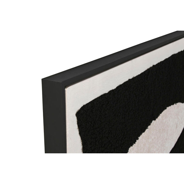 Bild Home ESPRIT Schwarz Beige abstrakt 103 x 4,3 x 143 cm (2 Stück)