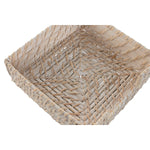Serviettenring Home ESPRIT Weiß natürlich Bambus Rattan 18 x 18 x 6 cm