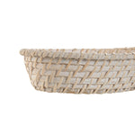 Korb-Set Home ESPRIT Weiß natürlich Bambus Rattan 29 x 22 x 7 cm