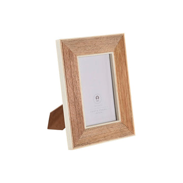 Fotorahmen Home ESPRIT Weiß natürlich Harz Mango-Holz Urban