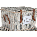 Truhensatz Home ESPRIT natürlich korb 67 x 45 x 46 cm