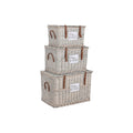 Truhensatz Home ESPRIT natürlich korb 67 x 45 x 46 cm