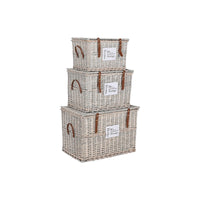 Truhensatz Home ESPRIT natürlich korb 67 x 45 x 46 cm