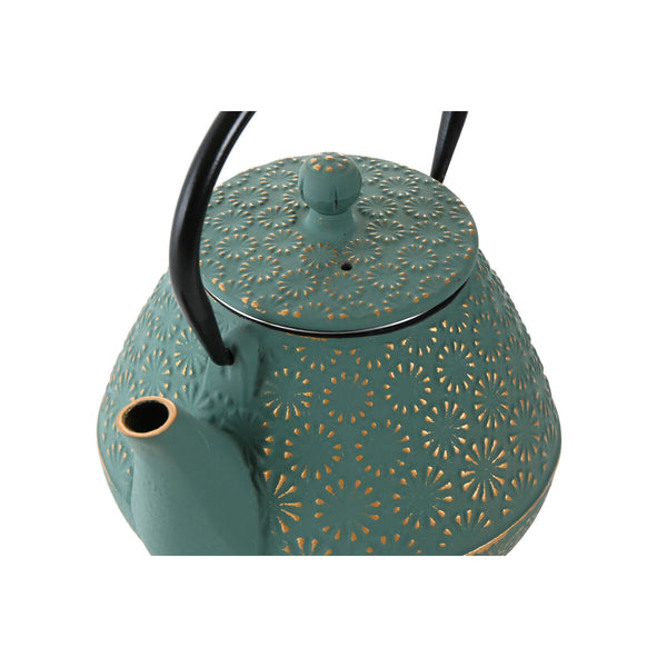 Teekanne Home ESPRIT grün Edelstahl Eisen 600 ml