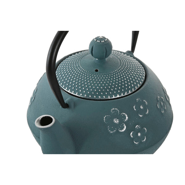 Teekanne Home ESPRIT Blau Edelstahl Eisen 800 ml