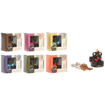 Aromalampe Home ESPRIT aus Keramik Mandala Indianer 13 x 8 x 12,5 cm Weihrauch (6 Stück)