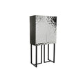 Anrichte Home ESPRIT Silberfarben Metall Stahl 80 x 41 x 160 cm