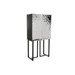 Anrichte Home ESPRIT Silberfarben Metall Stahl 80 x 41 x 160 cm