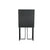 Anrichte Home ESPRIT Silberfarben Metall Stahl 80 x 41 x 160 cm