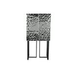Anrichte Home ESPRIT Silberfarben Metall Stahl 80 x 41 x 160 cm