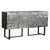 Anrichte Home ESPRIT Silberfarben Metall Stahl 151 x 41 x 80 cm