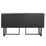Anrichte Home ESPRIT Silberfarben Metall Stahl 151 x 41 x 80 cm