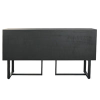 Anrichte Home ESPRIT Silberfarben Metall Stahl 151 x 41 x 80 cm