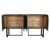 Anrichte Home ESPRIT Silberfarben Metall Stahl 151 x 41 x 80 cm