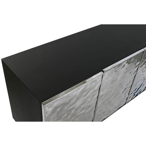 Anrichte Home ESPRIT Silberfarben Metall Stahl 151 x 41 x 80 cm