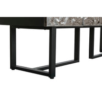 Anrichte Home ESPRIT Silberfarben Metall Stahl 151 x 41 x 80 cm