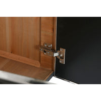 Anrichte Home ESPRIT Silberfarben Metall Stahl 151 x 41 x 80 cm